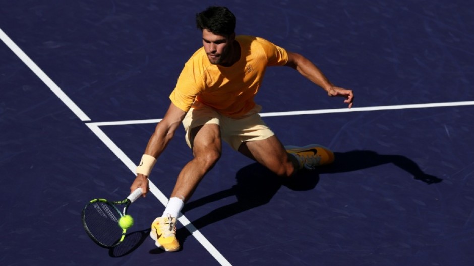 World number one Carlos Alcaraz is through to the quarter-finals at Indian Wells after a victory over Norwegian Casper Ruud