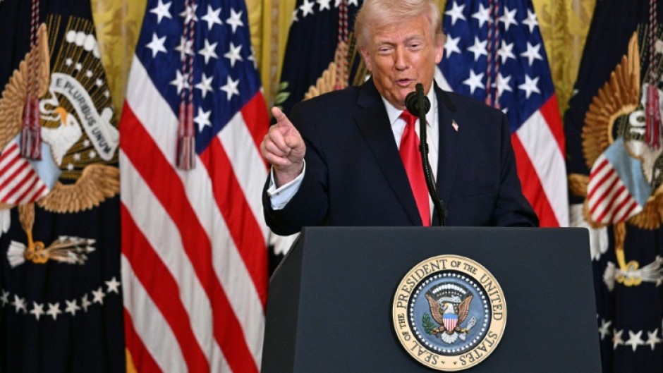 US President Donald Trump posted on social media his latest harsh rhetoric against the Iranian leadership