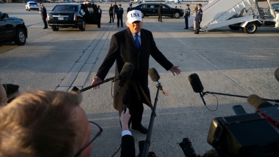 US President Donald Trump said countries dependent on the Strait of Hormuz for oil 'must take care of that passage'