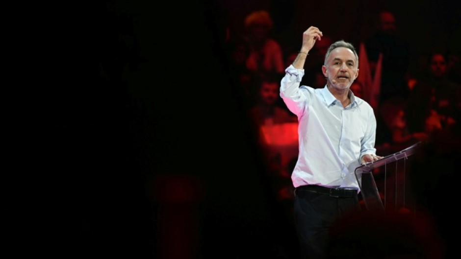 Socialist candidate Emmanuel Gregoire was ahead in the Paris mayoral race