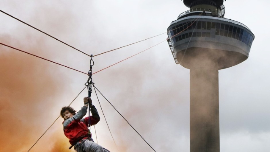 The mayor says she has a huge fear of heights