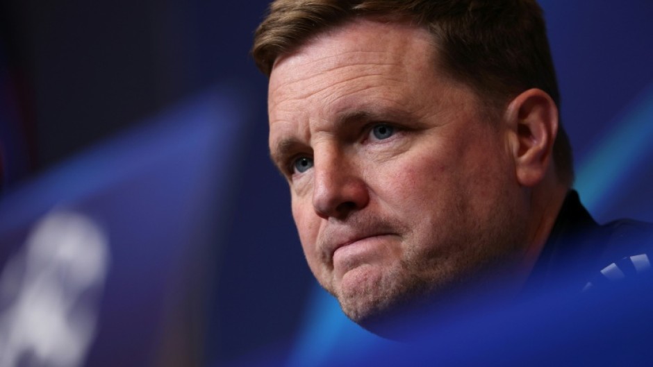 Newcastle coach Eddie Howe spoke ahead of the Champions League last 16 second leg clash at Camp Nou against Barcelona