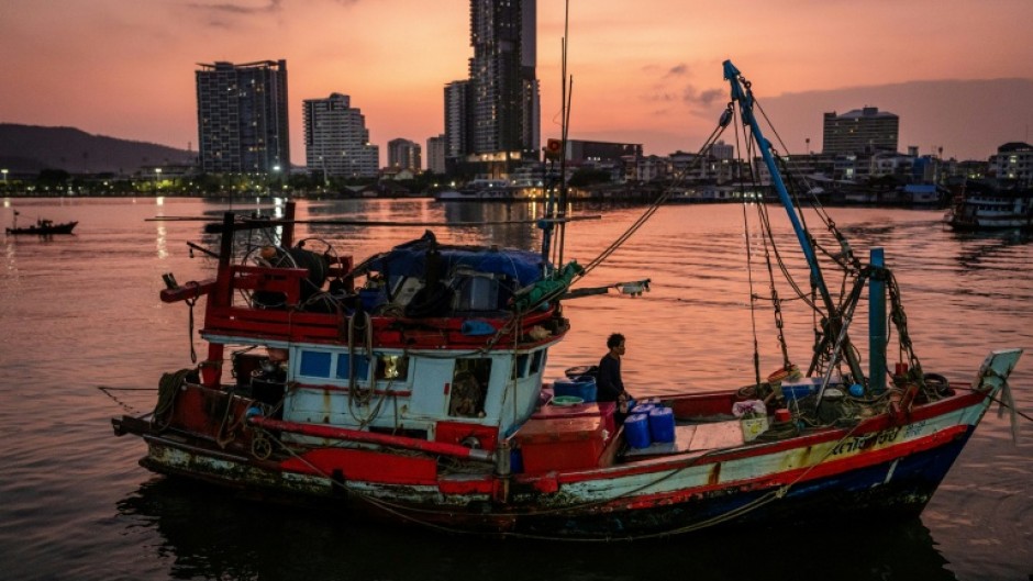 Hundreds of fishing boats in Thailand are stuck at the dock because of surging diesel prices, as the war in the Middle East disrupts global supply