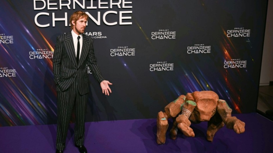 Ryan Gosling stars in the film as a teacher-turned-astronaut who awakes on a spaceship with a mission to save Earth from a sun-dimming phenomenon