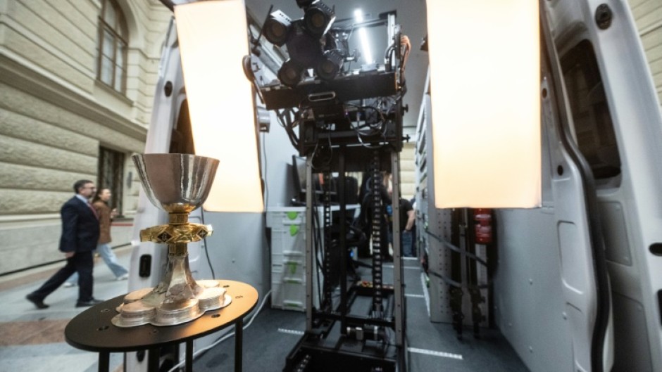 The Archa III robot can also scan artifacts inside museums or outdoors