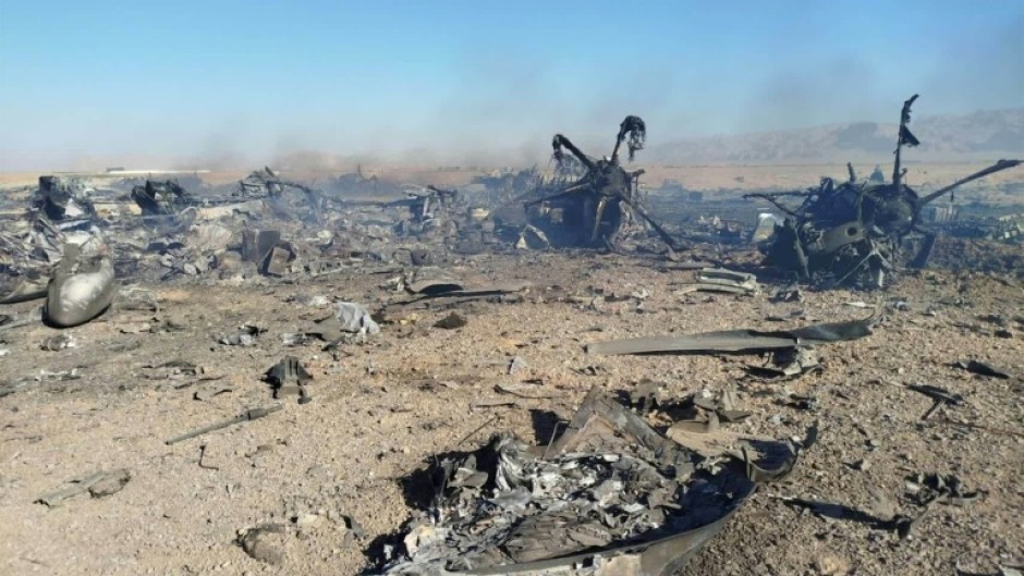 Iranian images showed wreckage of several aircraft, but did not deny US forces rescued the officer who sheltered in a mountainous area