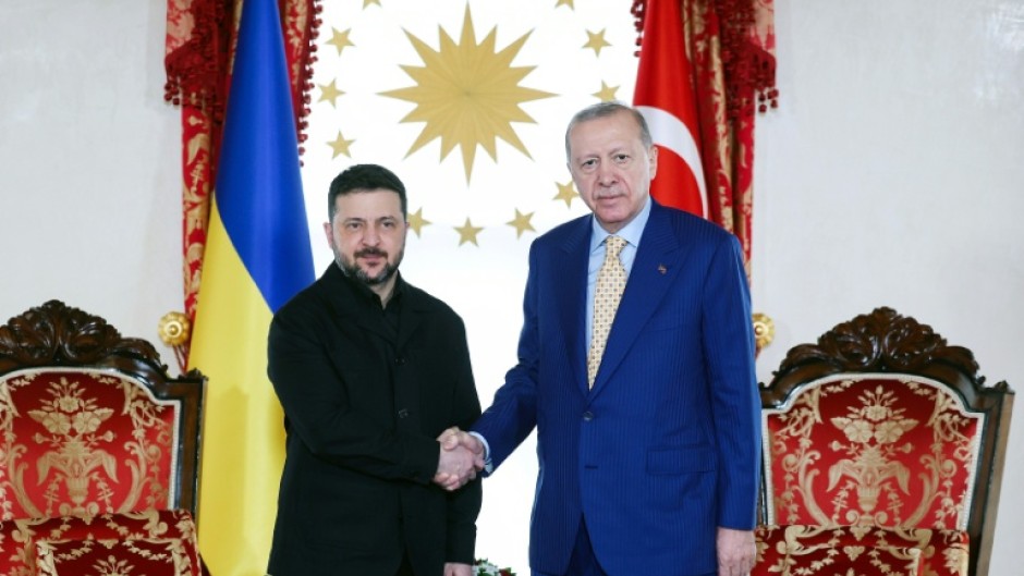 Zelensky's visit comes a day after Erdogan spoke with Russian President Vladimir Putin