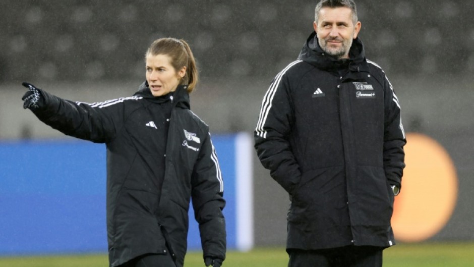 Marie-Louise Eta (left) takes over at Union Berlin and becomes the first female manager of a men's side in a top-five European league