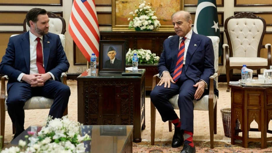 Vance had met with Pakistan's Prime Minister Shehbaz Sharif whose government was hosting the negotiations