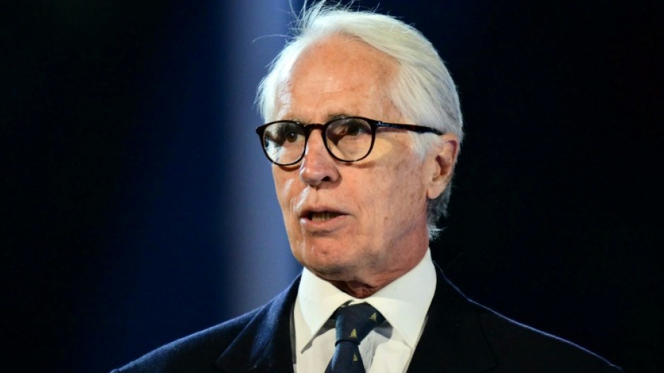 Giovanni Malago, président du comité d'organisation des JO-2026 de Milan Cortina, lors de la cérémonie d'ouverture des Jeux paralympiques le 6 mars 2026 à Vérone