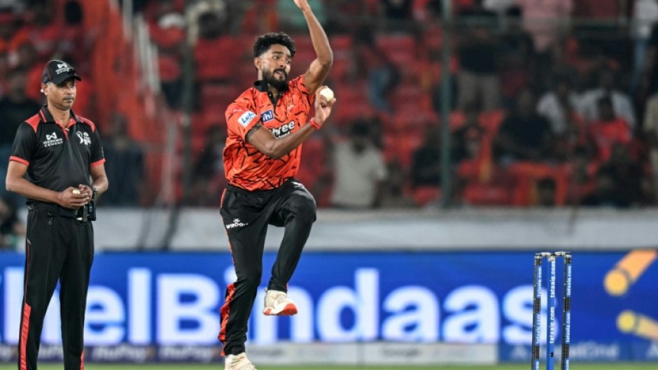 Praful Hinge took three wickets in his first over as Sunrisers Hyderabad beat Rajasthan Royals by 57 runs