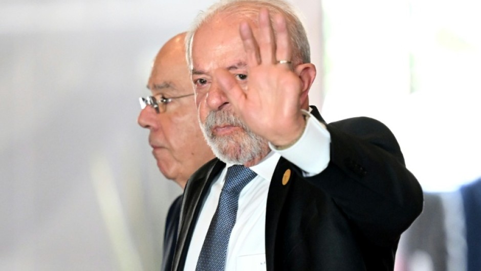 Brazil's President Luiz Inacio Lula da Silva is running for a fourth term in October elections