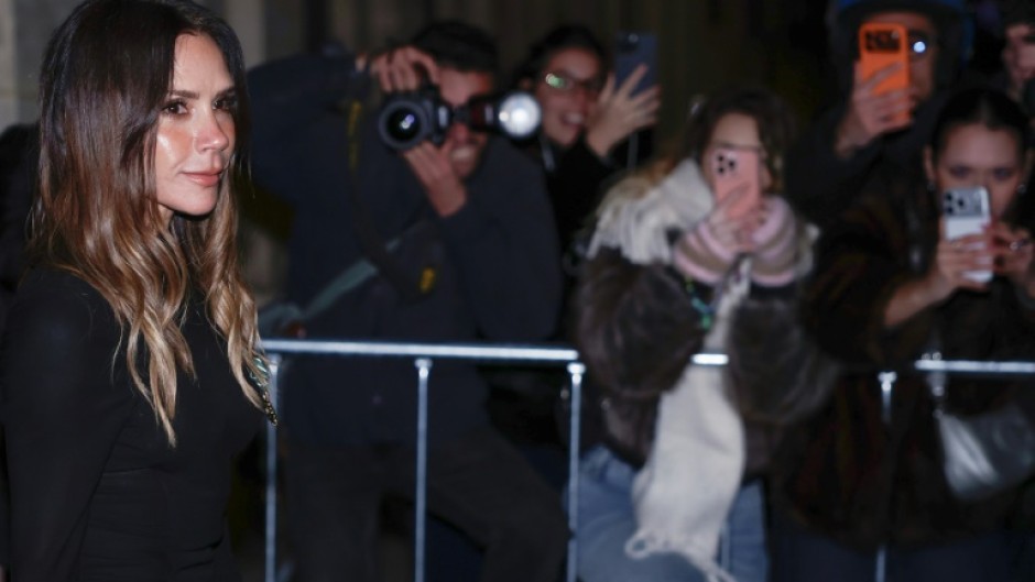 Victoria Beckham shot to fame with the Spice Girls pop group and is now a fashion designer