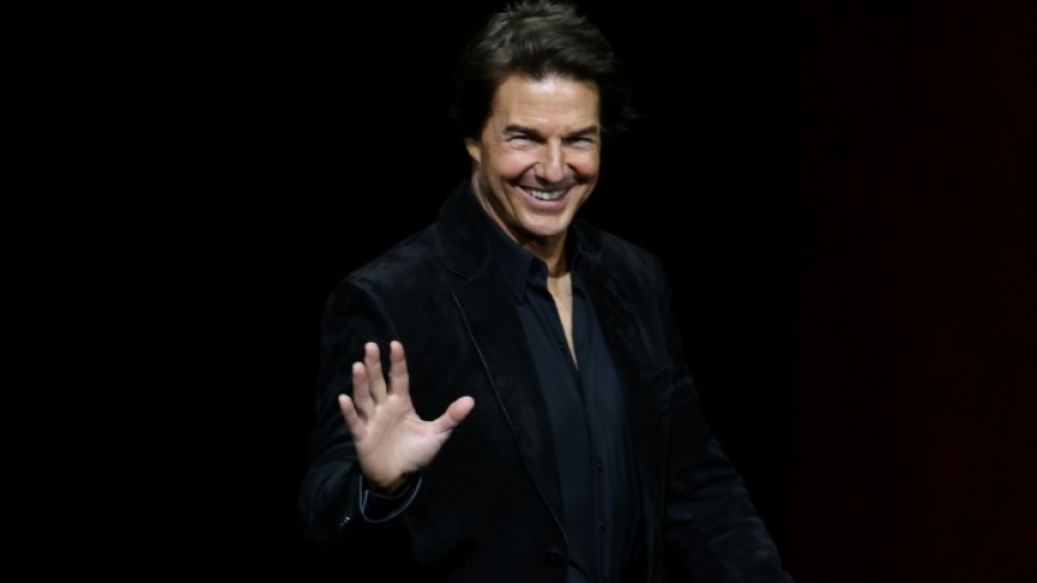 US actor Tom Cruise was part of Paramount Skydance's charm offensive at this year's CinemaCon gathering