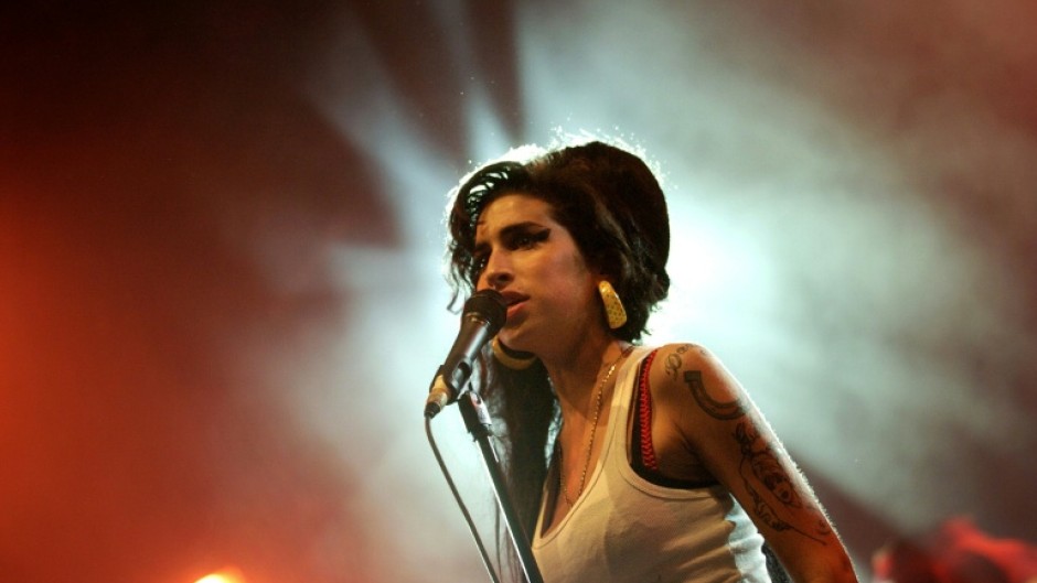 British singer Amy Winehouse pictured during a 2007 concert in France