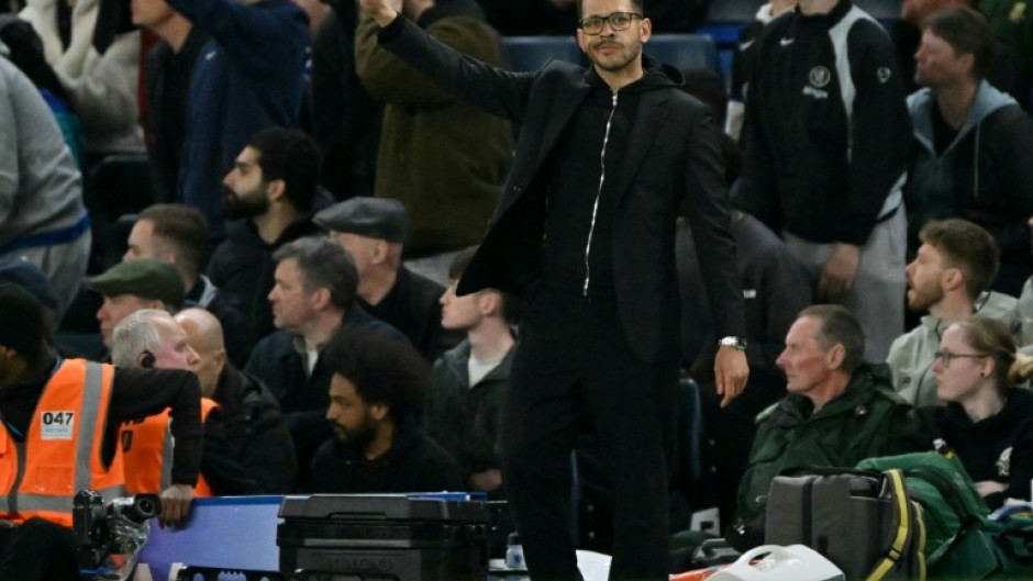 Chelsea's head coach Liam Rosenior