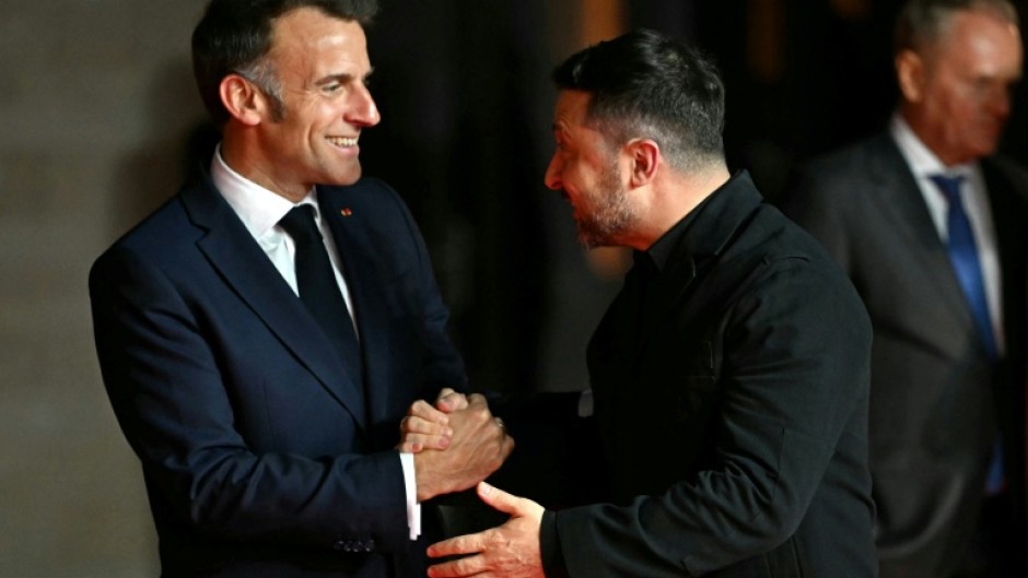 Ukrainian President Volodymyr Zelensky called for the EU to give Ukraine full membership before heading in to talks with EU leaders