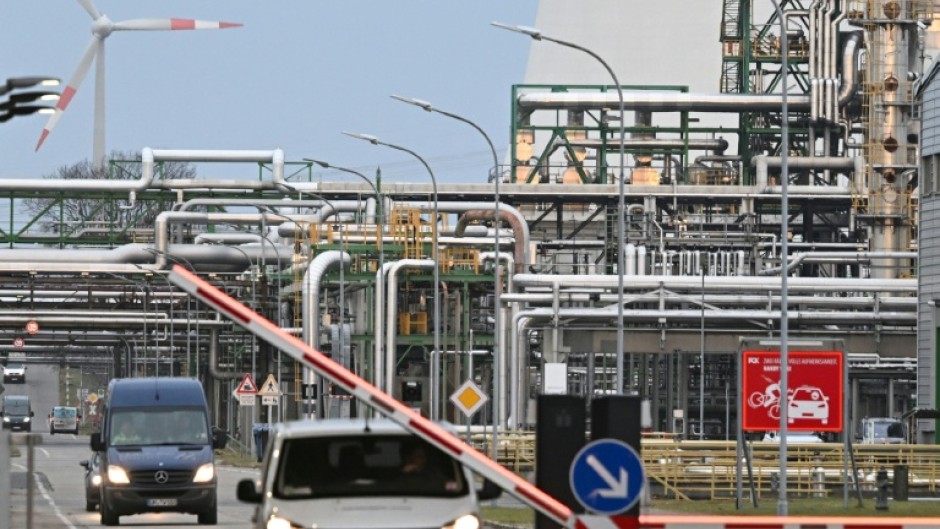 The PCK refinery in Schwedt, northeastern Germany, supplies oil to Berlin and the surrounding region