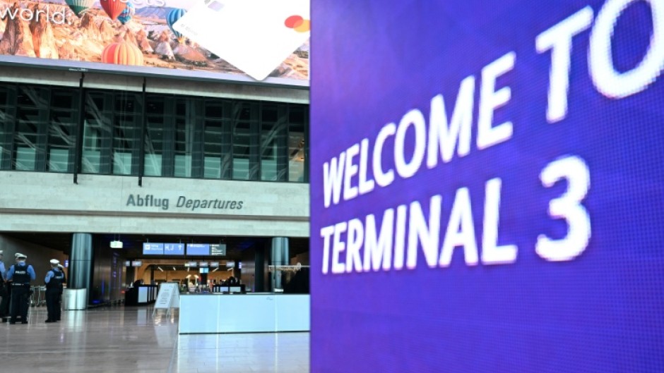 Frankfurt airport's new Terminal 3 can handle about 20 million passengers a year