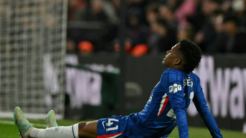 Chelsea winger Estevao is out for the rest of the Premier League season after picking up an injury