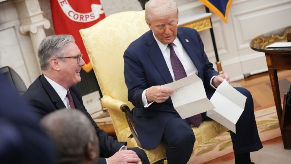 British Prime Minister Keir Starmer -- pictured during a White House visit in 2025 -- has publicly criticized the US-Israel war on Iran