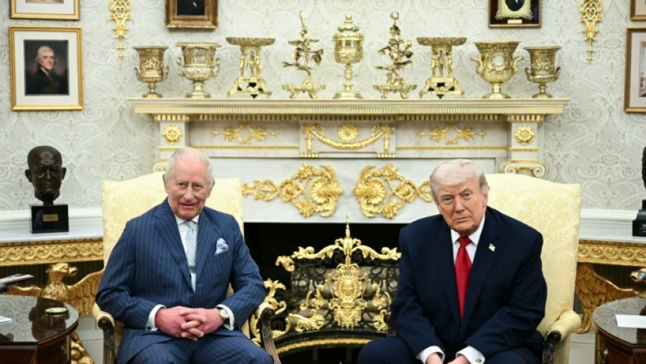Trump hosted King Charles in the heart of the US presidency - the Oval Office