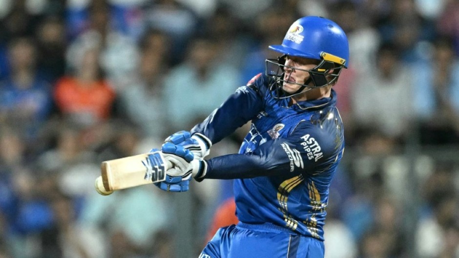 Ryan Rickelton made a hundred in a losing cause for Mumbai