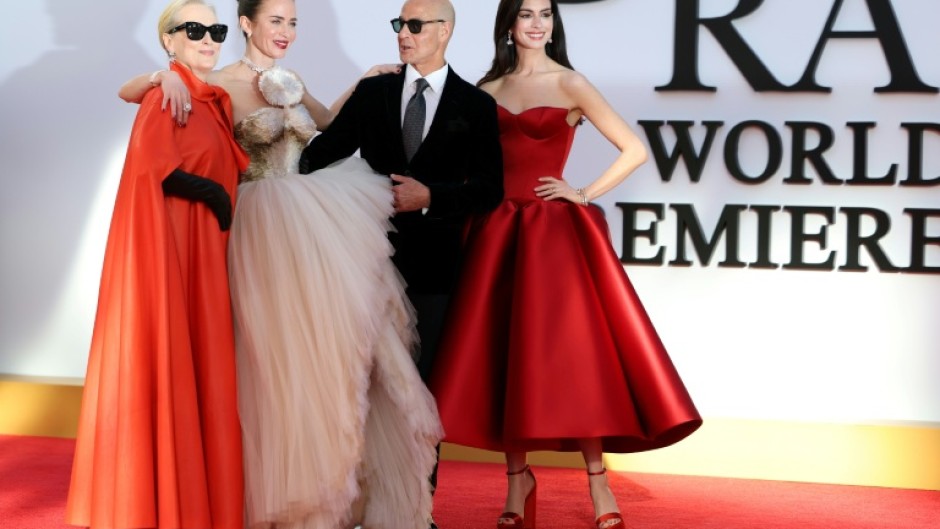Meryl Streep, Emily Blunt, Stanley Tucci and Anne Hathaway return as stars of the sequel