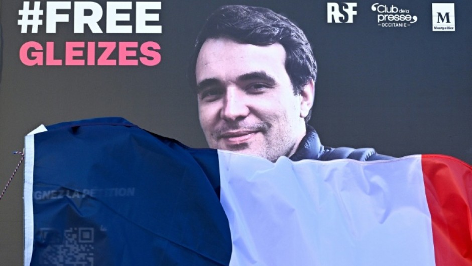 An Algerian court sentenced Christophe Gleizes to seven years in prison on terror charges