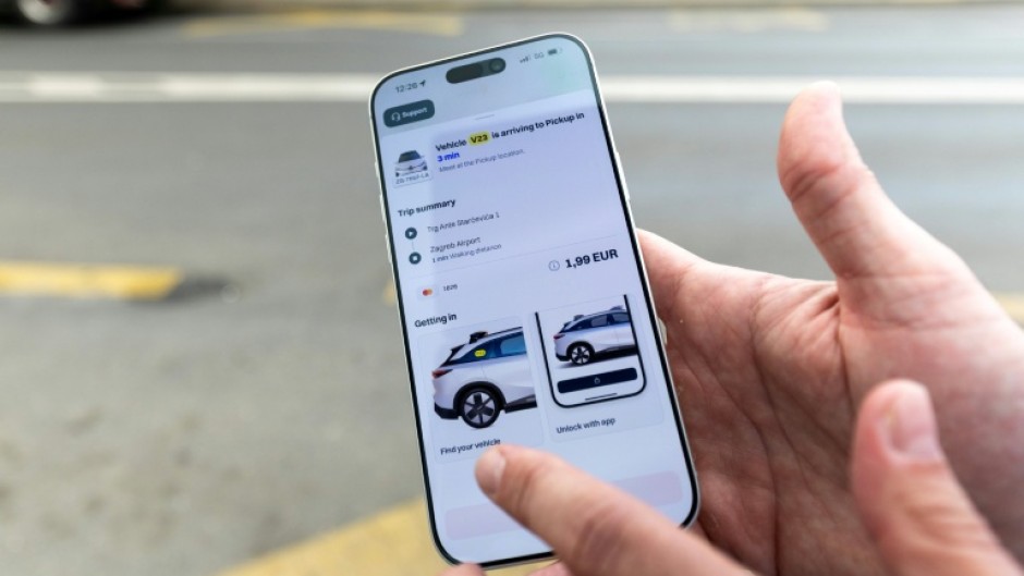 The cabs are ordered like any ride sharing service - online