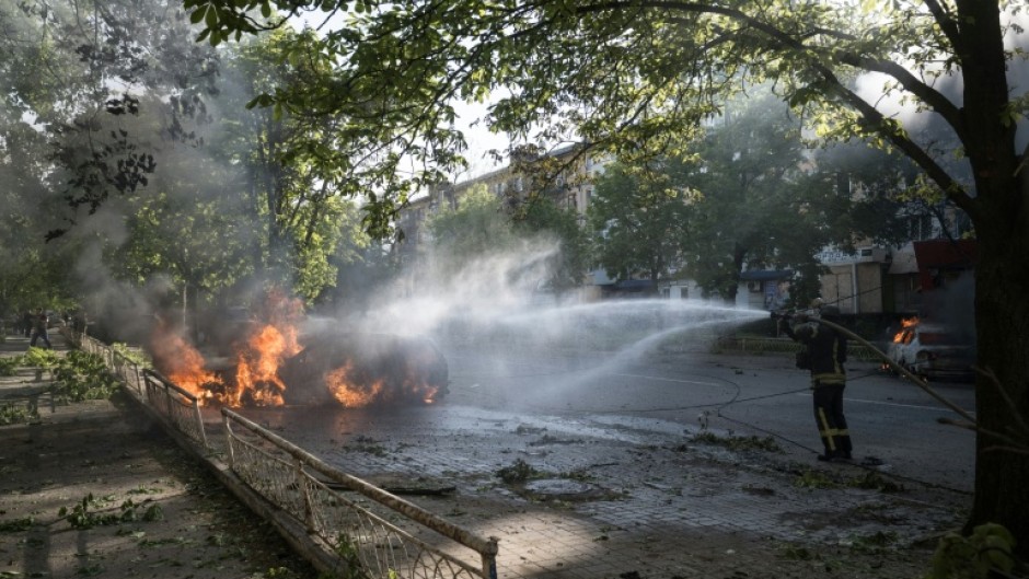 Kyiv said Russia attacked eastern and southern Ukraine with more than 100 drones overnight