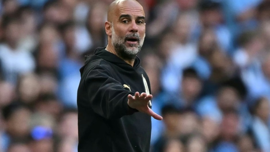 Pep Guardiola's Manchester City trail Arsenal in the Premier League title race