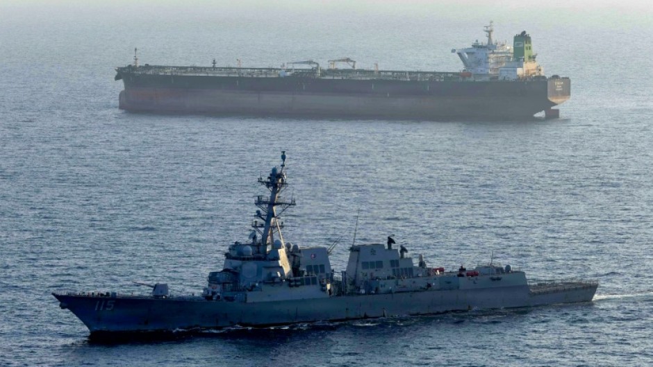 Both the US navy and and Iran are maintaining their respective blockades, restricting shipping trying to go into and out of the Gulf