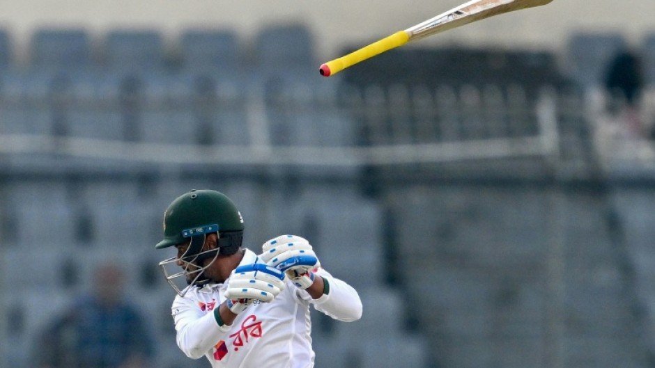Opening batsman Mahmudul Hasan Joy was unbeaten on two as Bangladesh increased their lead over Pakistan to 34 runs in the first cricket Test in Mirpur