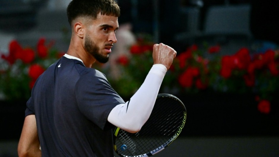 Dino Prizmic reached the last 16 of the Italian Open on Sunday