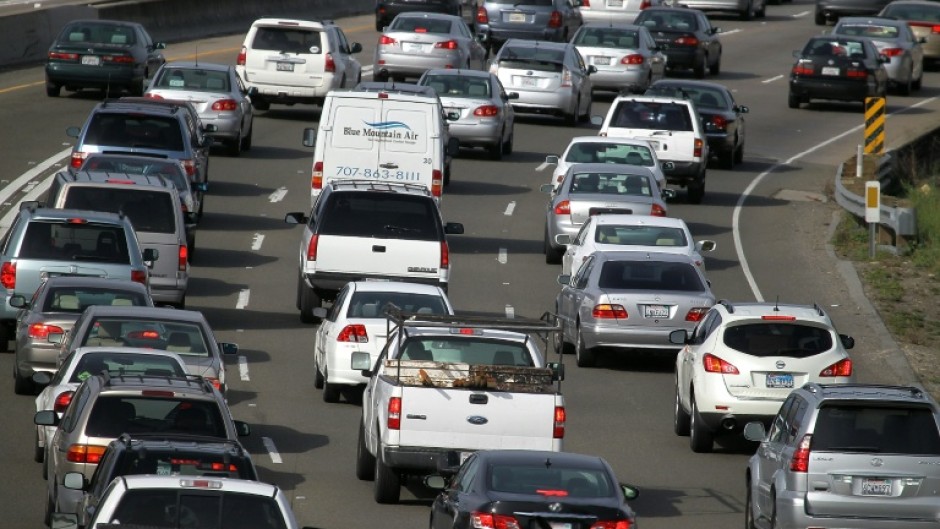 Traffic can be notoriously heavy in California and one driver went to extreme lengths to beat the rules -- with a dummy passenger