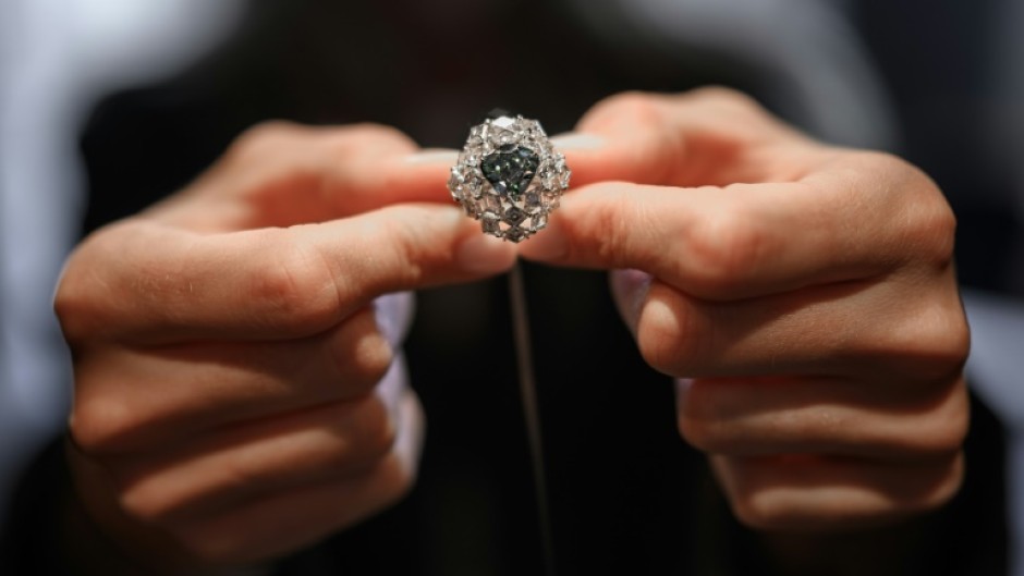 'The Ocean Dream' shown during a press preview at Christie’s auction house in Geneva, on May 7, 2026