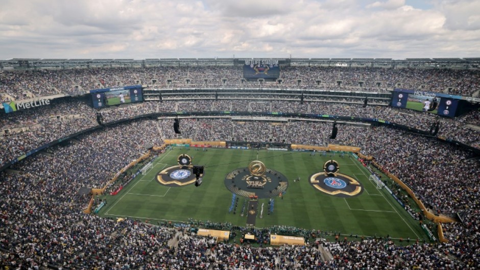 The MetLife Stadium in East Rutherford, outside New York, which will host the 2026 World Cup final on July 19
