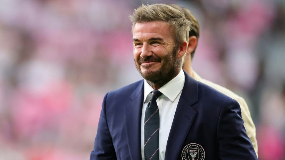 Former Manchester United and England star David Beckham