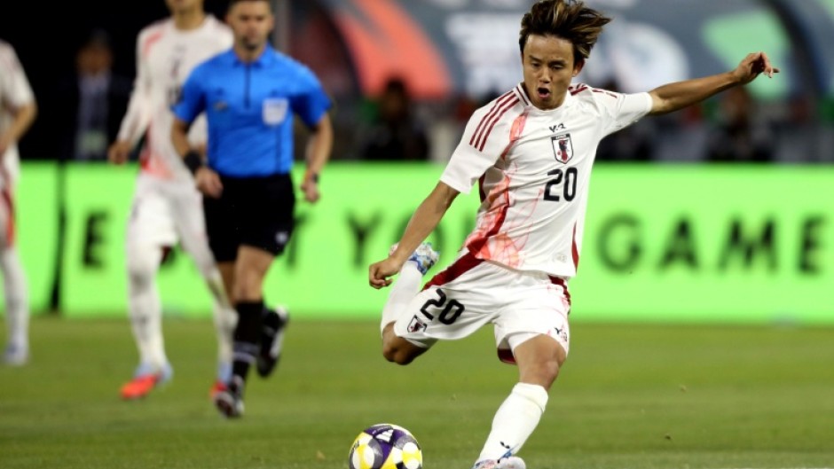 Takefusa Kubo was named in Japan's World Cup squad on Friday