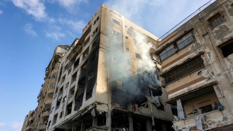 Israel said it had killed Ezzedine Al-Haddad, whom it described it as chief of the armed wing of Palestinian movement Hamas, after a residential builing was hit in the Rimal neighbourhood of Gaza City
