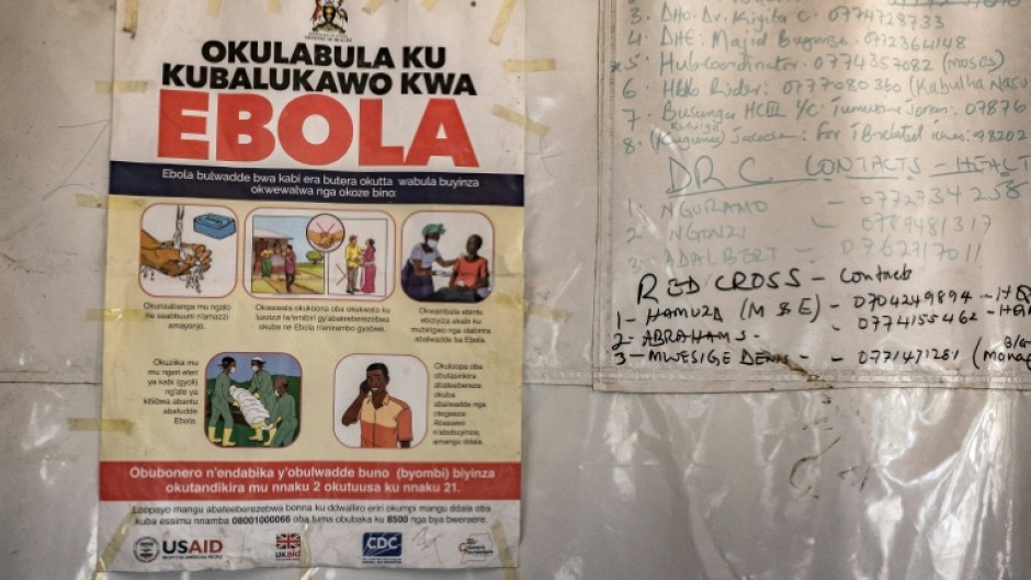 One American in the Democratic Republic of Congo had contracted the Ebola virus following exposure related to their work there, the CDC said