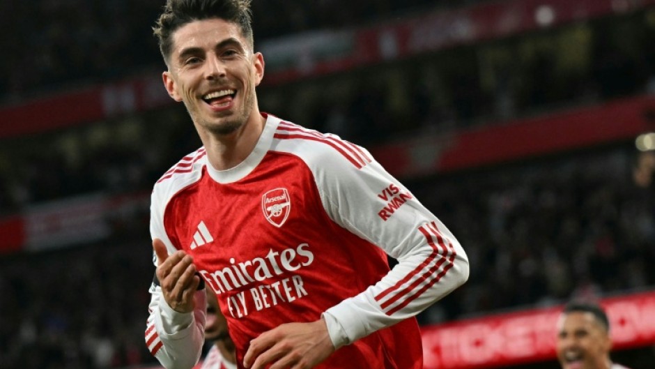 Kai Havertz headed Arsenal to the brink of the Premier League title