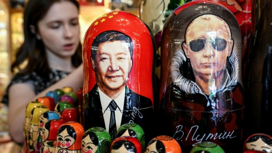 Russia's President Vladimir Putin visits his Chinese Xi Jinping in Beijing, days after US leader Donald Trump