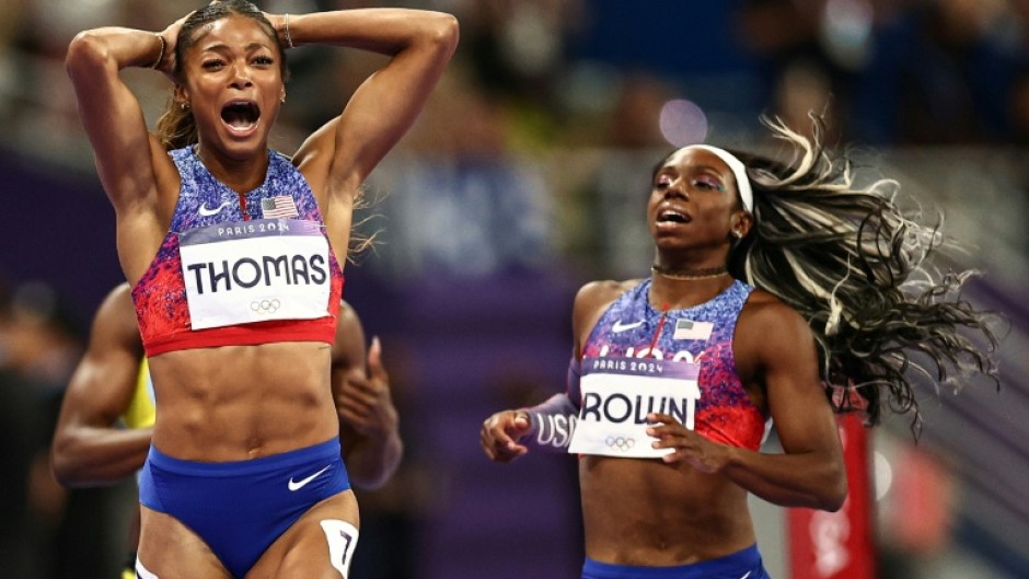Olympic 200m champion Gabby Thomas says Athlos can inspire young women to take up the sport