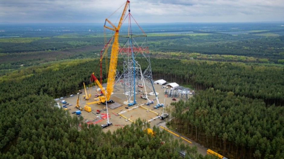 The structure in Schipkau, eastern Germany will become the world's tallest wind turbine