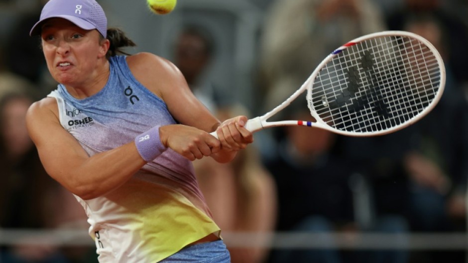 Iga Swiatek confirmed she was also taking part in the protest at the French Open, where she is a four-time champion
