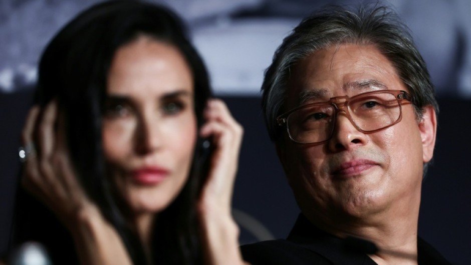 Jury members: Demi Moore and South Korean director Park Chan-wook, who chairs the jury