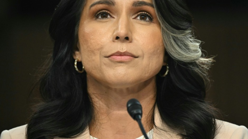 US Director of National Intelligence Tulsi Gabbard said she was resigning to care for her husband