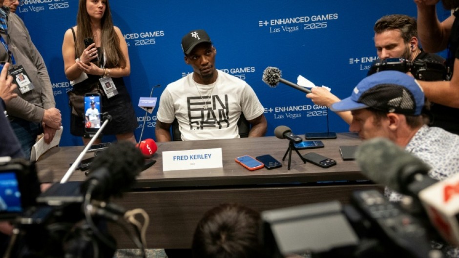 US track and field sprinter Fred Kerley says he will be competing 'clean' at this weekend's Enhanced Games in Las Vegas, where athletes are allowed to use performance-enhancing drugs